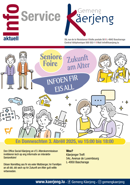 Seniorenmesse – Informationen für uns alle – Zukunft im Alter