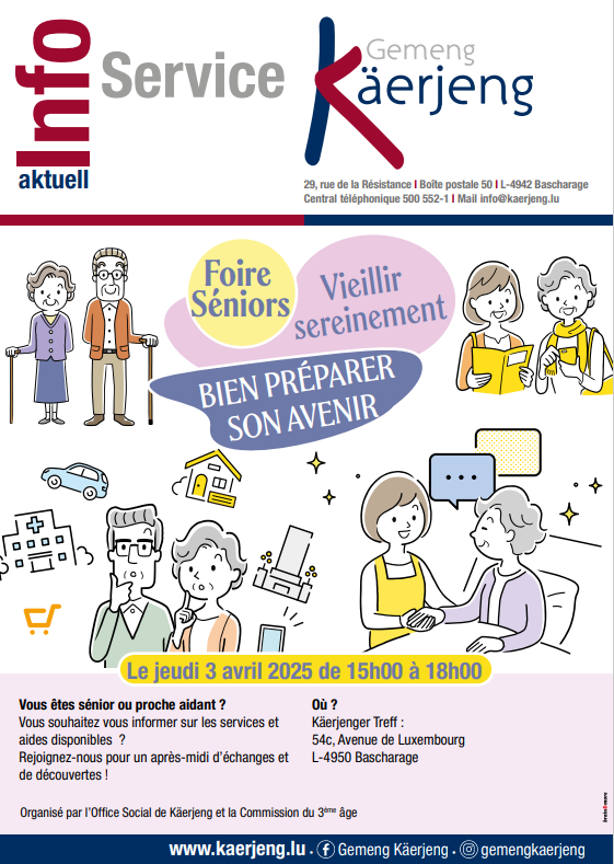 Foire seniors : Bien préparer son avenir – vieillir sereinement